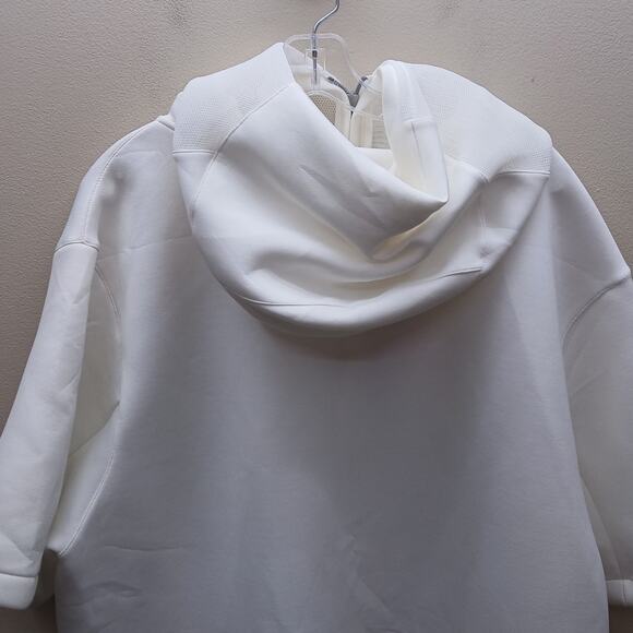 Nike Mens Full Zip Short Sleeve Hoodie Jacket White SZ XXL Engineered BQ9289-100 - Picture 10 of 12